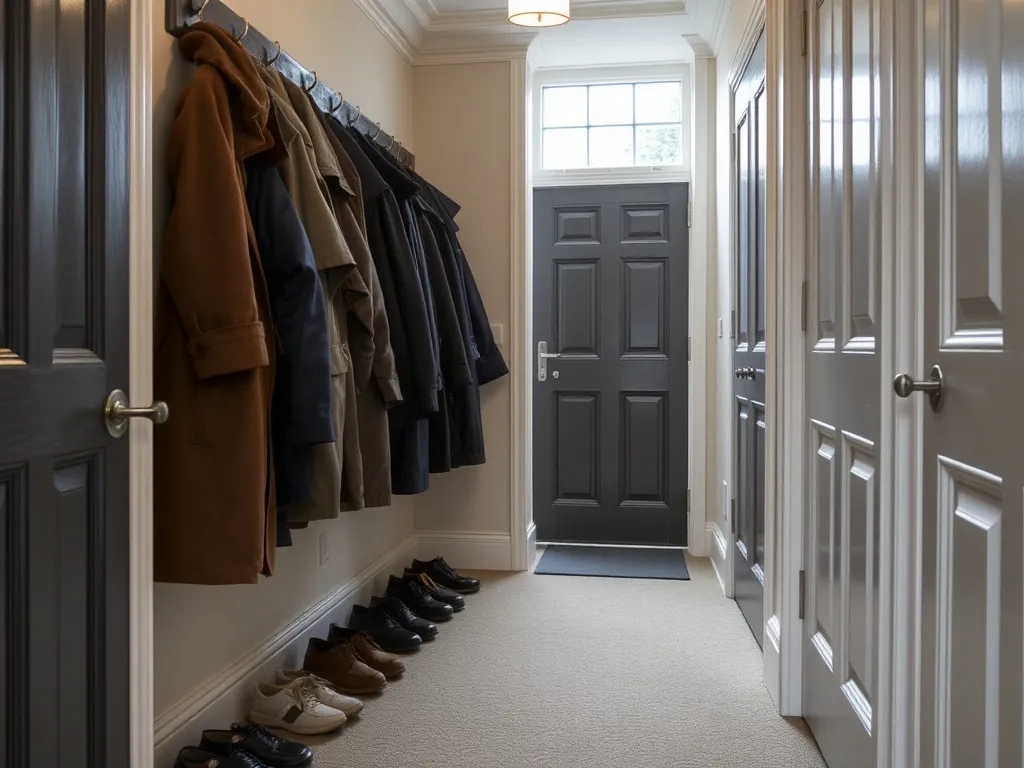 Interior with plants and structure